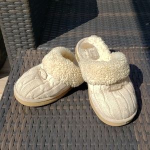Free gift w/Purchase. UGG Cozy Sweater Knit slippe